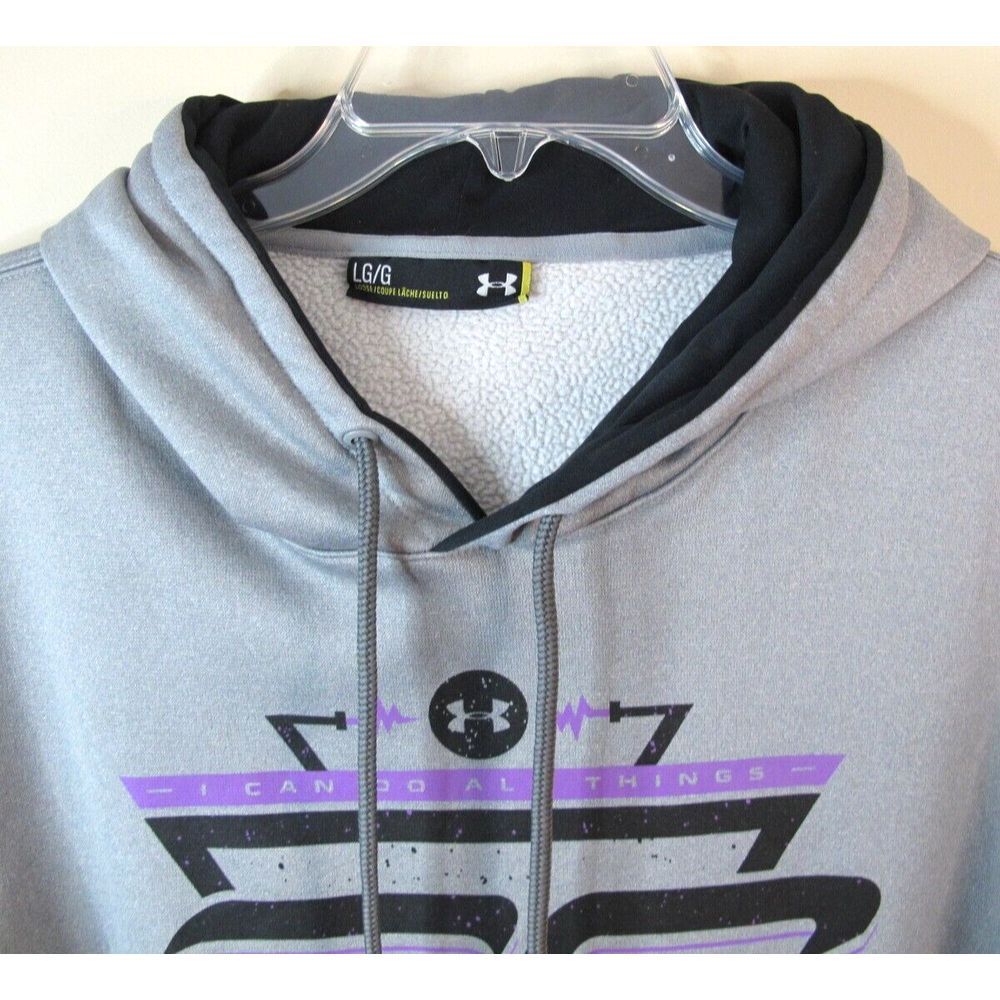 Under Armour Stephen Curry I Can Do All Things Pullover Hooded Sweatshirt Hoodie - Picture 2 of 9